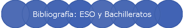 Bibliografía: ESO y Bachilleratos